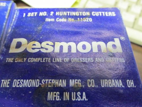 2 boxes Desmond, Huntington Cutters, 11520 #2