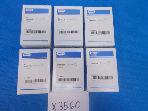 Storz Trephine Blade E3096 Assorted Size Lot of 6 (Sterile)