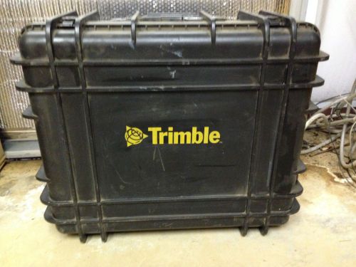 Large Trimble Transport Case: Sturdy, No Foam, Used