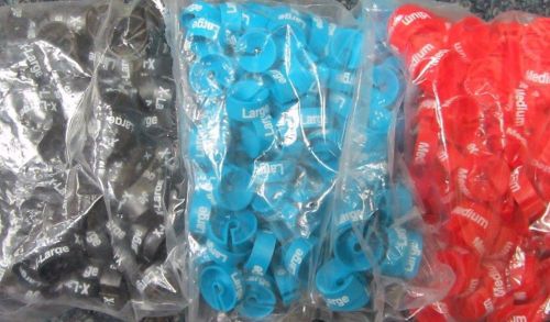 300 plastic size m,l,xl hanger garment sizer tags markers more sizes available for sale