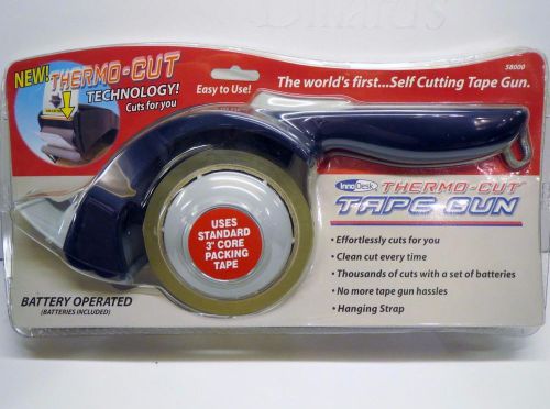 InnoDesk Thermo-Cut Tape Gun NEW Never USED Excellent Product w Tape &amp; Batteries
