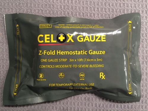Celox Rapid Z-Fold Gauze 2019-10