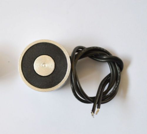 New  2pcs 11lb  electric magnet holding electromagnet lift solenoid 25mm for sale