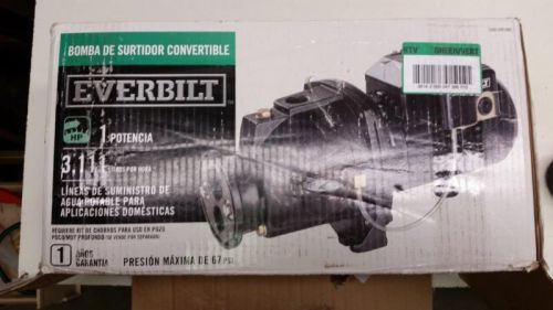 Everbilt 1 HP Convertible Jet Pump 1000026688