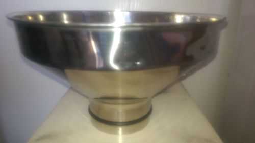 Stainless steel milk strainer with s/s screen - no reserve for sale