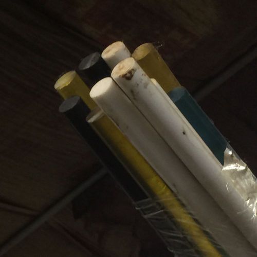 3/4 round white acrylic rod for sale