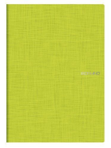 Ecoqua Grid Notebook 8.25X11.7 Lime