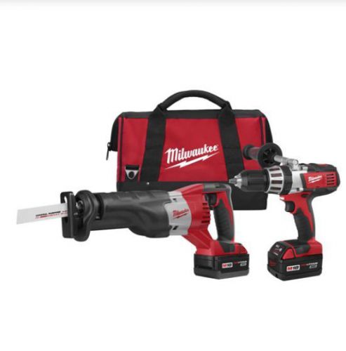 Milwaukee tools #2690-22 m18™ cordless lithium-ion 2-tool combo kit for sale
