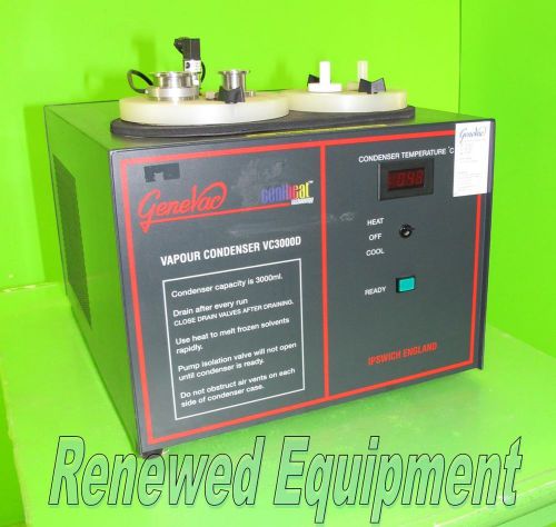 Genevac coolheat technology vapour condenser vc3000d for sale