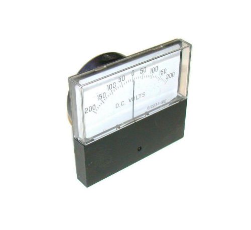 Yokogawa panel mount dc voltmeter 0-200 vdc 3 1/2&#034; model 612234-1r for sale