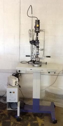 Haag streit / slit lamp / 3 step model with Sony camera with Moterized Table