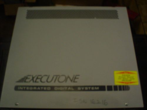 Executone Isoetec 22200  rack cabinet with  power supply -used-60 day warranty