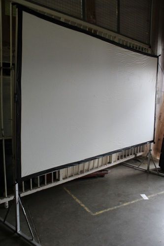 DA-LITE Fast Fold Deluxe Projection Screen 69&#034; X 120&#034; 16:9 Large Stage Portable