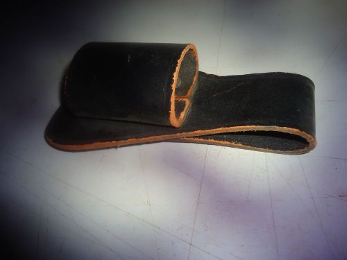 Black leather pouch for electrical pliers__________________________________A-251