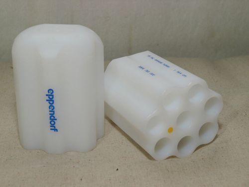 Eppendorf adapters for rotor s-4-72 for 8x15 ml conical tubes p/n: 5804 783.000 for sale
