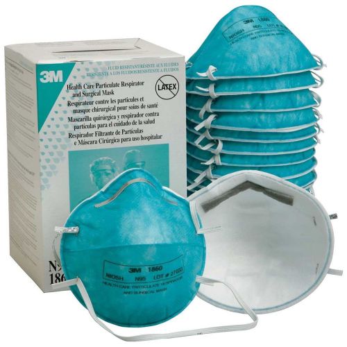 3M Healthcare Particulate Respirator and Surgical Mask, 20ct