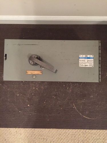 ITE V7E3603, 100 amp, 600 volt, 3 phase, panel switch, siemens, fusible