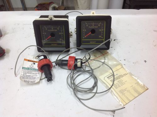 (2) Signet P50940-1 Flow Meter &amp; P51530-PO Sensors. Untested