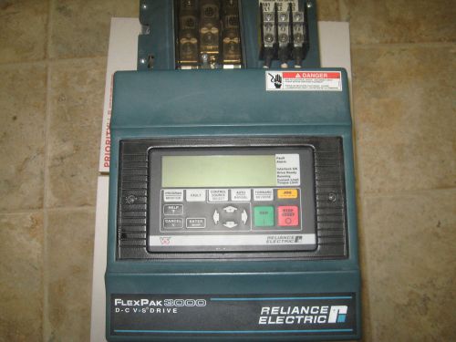 RELIANCE ELECTRIC Flex Pax 3000 D-C V*S Drive 60 HP &#034;used&#034;
