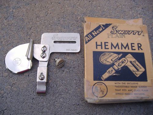 3/16&#034; Swiffty Hemmer Fits Any Class Plain Single Needle Machine