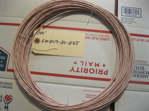 20 awg teflon shielded 2 conductor silver plated wire aircraft  cable 100 feet for sale