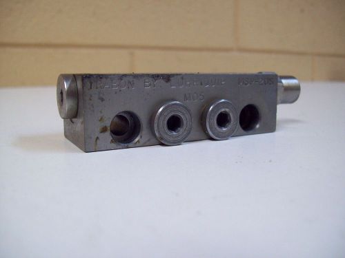 Graco trabon msp-20s modular divider valve  - used - free shipping for sale