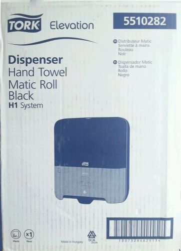 TORK ELEVATION MATIC HAND TOWEL DISPENSER BLACK H1 SYSTEM 5510282
