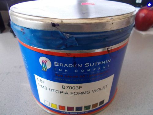 Old Stock Braden Sutphin  PMS Violet Ink 1lb  B7003F NEW