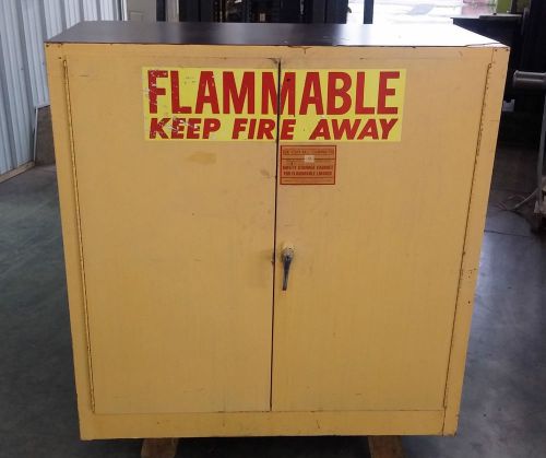 SE-CUR-ALL 40 GALLON SAFETY STORAGE CABINET FOR FLAMABLE LIQUIDS