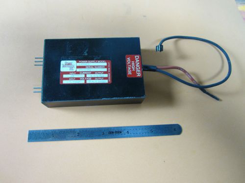 LASER POWER SUPPLY AS IS HELIUM NEON GAS DISCHARGE TYPE L4554CY xvii BIN#E2