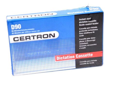 Certron D90 Dictation Cassette Tape