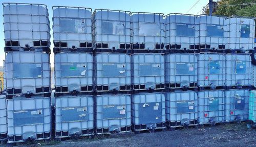 275 Gallon FOOD GRADE IBC Plastic Storage Water Tote Tank 275