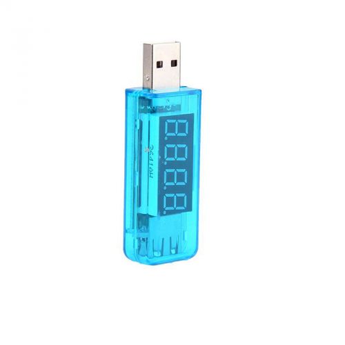 0.4inch LED 4-Digit Red Display USB Power Charger Voltage Current Tester HPP