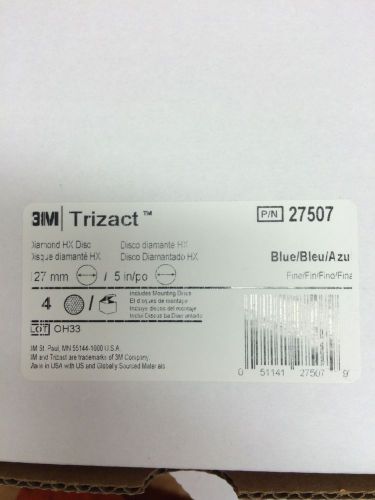 3m Trizact Wet Concrete Polishing Pad 5&#034; 27507 4PK