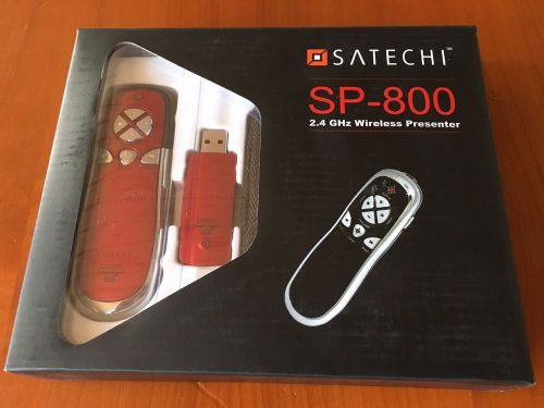 Excellent Satechi SP800 (Red) 2.4Ghz RF Wireless, mouse function, green laser
