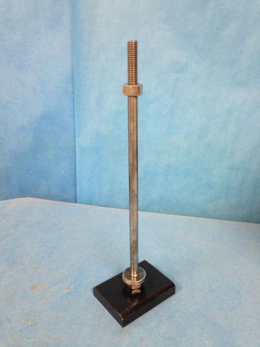 13.5&#034; tall lab rod stand 4&#034; x 3&#034; base for sale