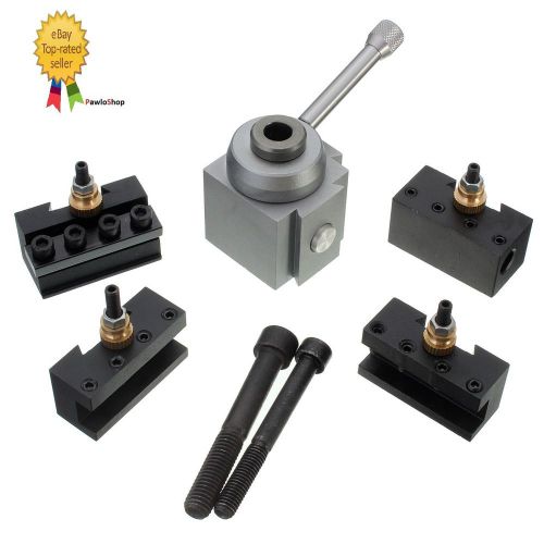 Mini quick change tool post holder kit set for table/hobby lathes for sale