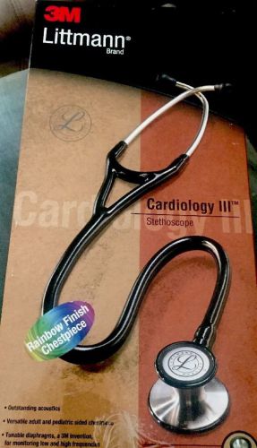 3M Littmann 3158 Cardiology III Stethoscope, Rainbow-Finish Chestpiece, 27&#034;