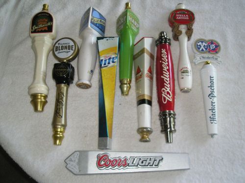 Lot of 10 Beer Tap Handles