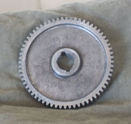 Craftsman - Atlas 6&#034; metal lathe - Gear Bracket 64 Tooth Gear part#M6-101-64