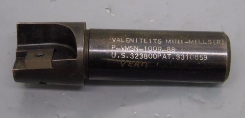 VALENITE CARBIDE INSERT CUTTER MINI MILL p-vmsn-100r-88  7/8 diameter