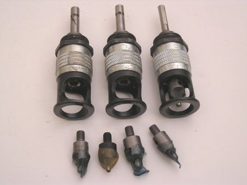 3 zephyr countersink cages w/new countersinks #10, #20, #30, #40 (.092) for sale