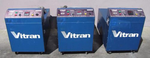 Lot of 3 M&amp;R Vitran UV Dryer Light Power Supplies for Screen Printing AS IS