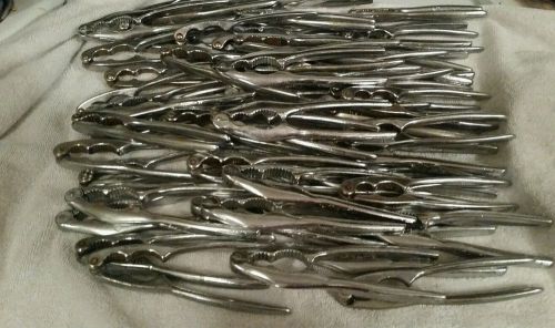 LOT- AROUND 50 STAINLESS STEEL CRAB , SEAFOOD ,LOBSTER ,NUT CRACKERS RESTAURANT
