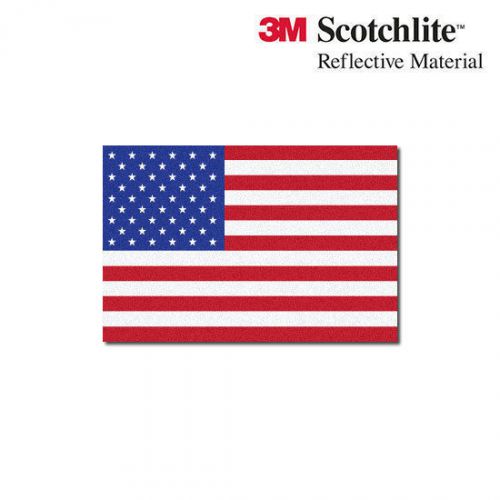 3M Reflective Flag Decals - US Flag - 1.5&#034; x 2.25&#034;