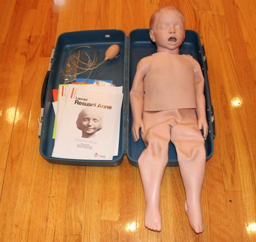Laerdal Resusci Anne CPR Child Baby Toddler Manikin Creepy Halloween
