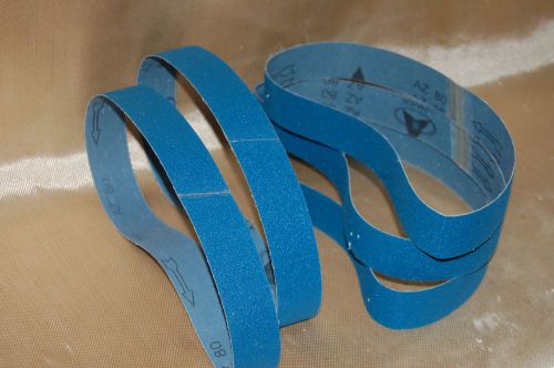 #80 grit cn sandpaper zirconia alumina sanding belt for bbs-40a polisher grinder for sale