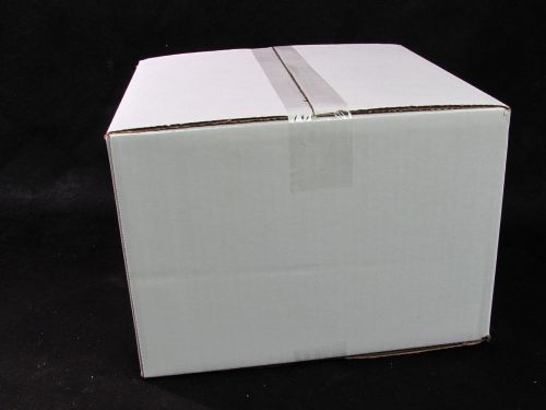New 500ct white plain single wall cardboard 12&#034; x 12&#034; x 8&#034; box for sale