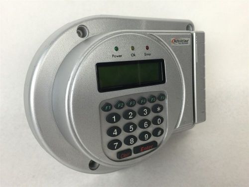Novatime NT300P2-BC Timeclock Barcode Reader Terminal Magnetic Wall Scanner