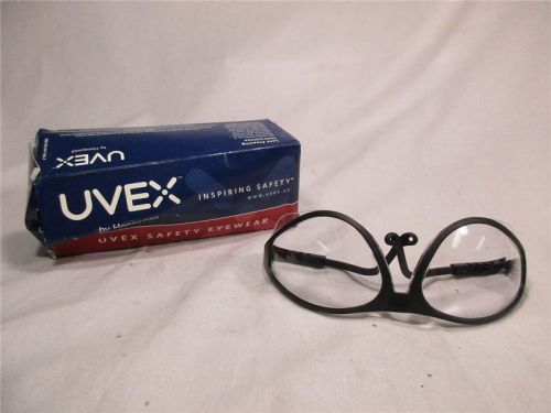Uvex S3100X U2 Safety Eyewear, Black Frame Clear UV Extreme Anti-Fog Lens S3100X